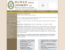 Tablet Screenshot of burkejoinery.ie